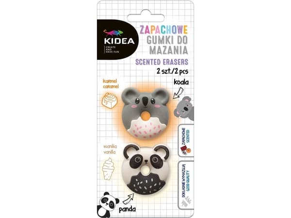 Derform duftgummi Panda koala 2 stk KIDEA