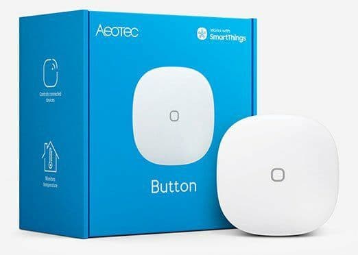 Aeotec - Smart knapp - trådløs - ZigBee 3.0 - 2.4 Ghz