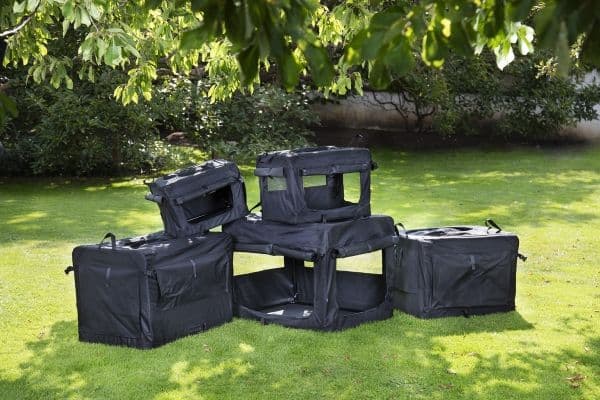 DOGMAN Canvas Cage Milou XL Sort 82cm