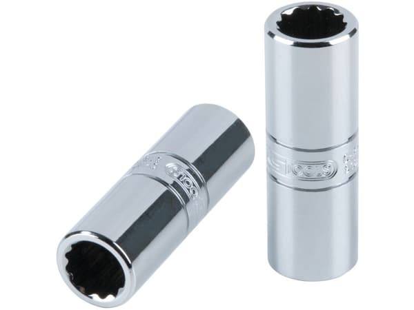 KS TOOLS 1/2" CHROMEplus tennpluggsokkel, 18mm (918.1207)