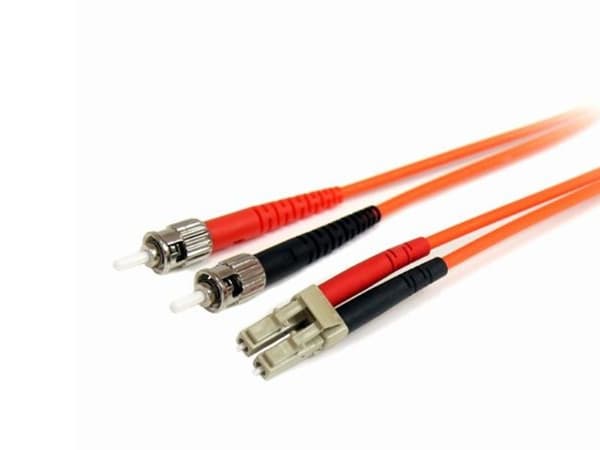StarTech.com 1m valokuitukaapeli - Multimode Duplex 62,5/125 - LSZH - LC/ST - OM1 - LC to ST Fiber Patch Cable (FIBLCST1) - Patchkabel - LC multimo...