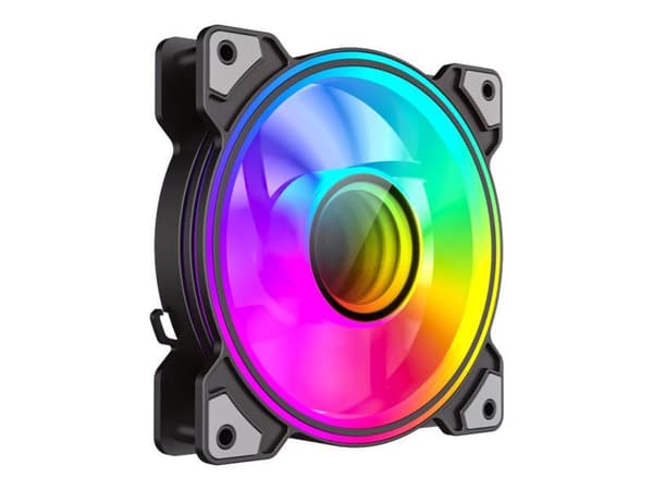 GameMax Dual Ring Infinity BK fläkt