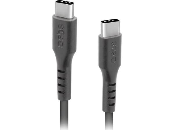 SBS TECABLETCC31K, 1,5 m, USB C, USB C, USB 3.2 Gen 1 (3.1 Gen 1), Sort