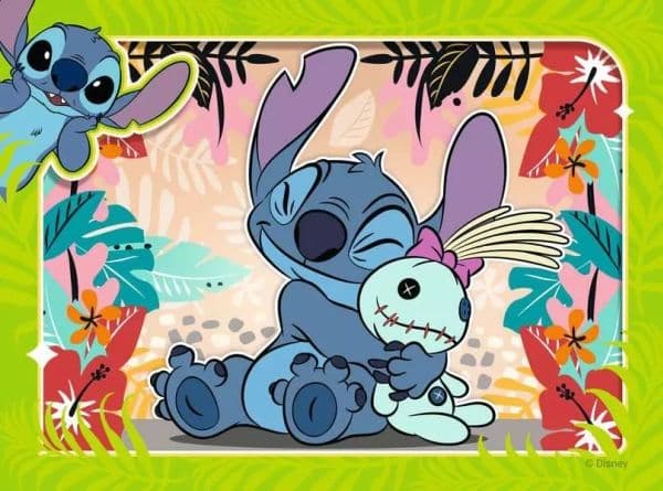 Ravensburger Stitch, 12 styck, Tecknade serier, 3 År