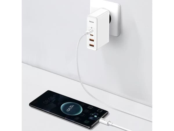 Baseus GaN2 Pro, Innendørs, AC, Hvit