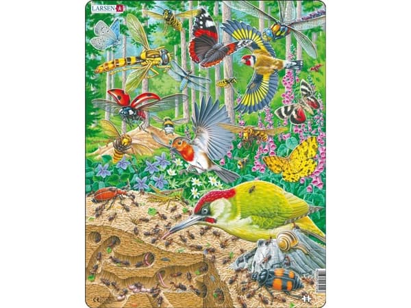 Pussel Skogsmarken – 40 bitar, Maxi (36,5 x 28,5 cm)
