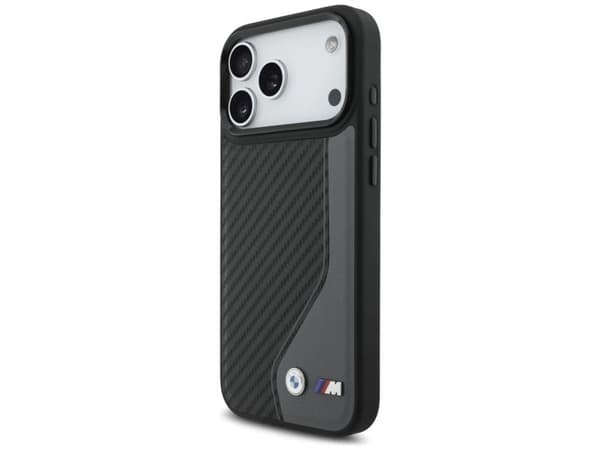 BMW M Carbon Logo MagSafe case for iPhone 17 Pro Max - graphite