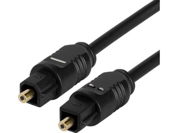 Mozos Toslink-kaapeli - Toslink 1.8m musta (KO-1)
