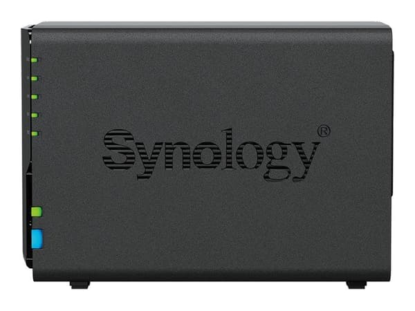 Synology Disk Station DS224+ - NAS-server - RAID 0, 1, JBOD - RAM 2 GB - Gigabit Ethernet - iSCSI support