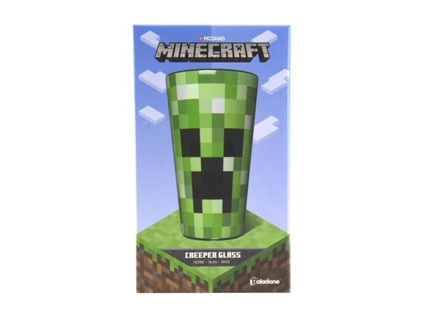Paladone Creeper Glass, Grön, 1 styck, 400 ml