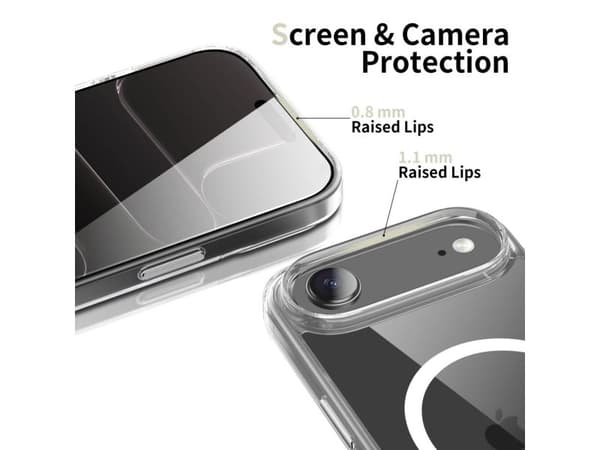 Tech-Protect Flexair Hybrid CC MagSafe Case for iPhone Air - Clear