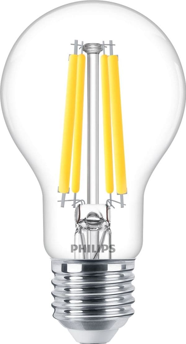 Philips MASTER Value LED Standard dimbar 11,2W (100W) E27 927 A60 klart glas