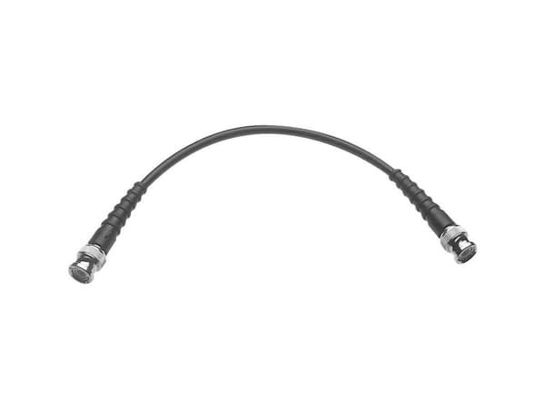Telegärtner L00010A1806, 0,75 m, BNC, BNC, Sort