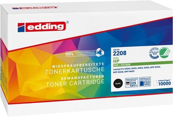 Edding EDD-2208, 10000 sider, Sort, 1 stykker