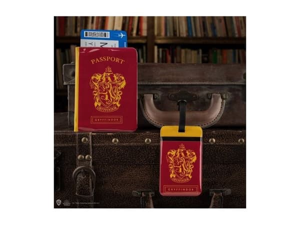 Gryffindor bagagemærke og pascover