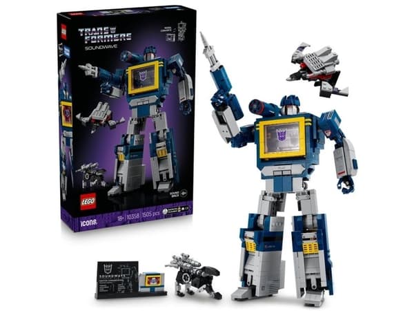 LEGO Icons 10358 Transformers: Soundwave