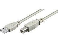 MicroConnect - USB-kabel - USB (hane) till USB typ B (hane) - 1 m