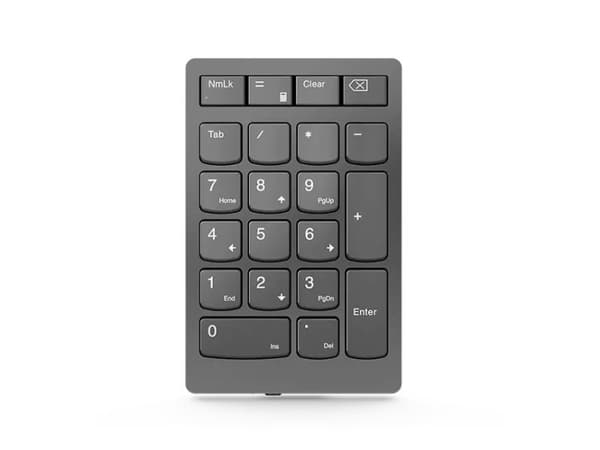 Lenovo Go Wireless, Bluetooth/USB/RF Wireless, 21, Universaali, 1 m, Harmaa