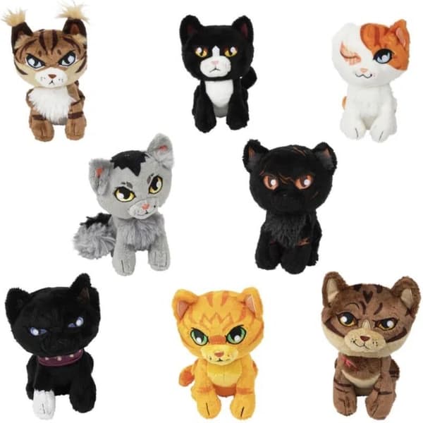 Warrior Cats Mini Mystery Plush 15 Cm Asst.