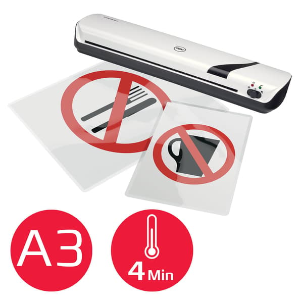 GBC Inspire+ A3-laminator hvit