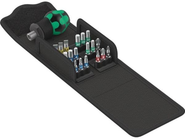 Wera Kraftform Compact Stubby 1, svart,grönt