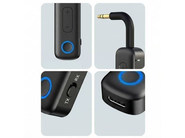 Tech-Protect TECH-PROTECT ULTRABOOST AU02 AUX Bluetooth 5.4 lydadapter svart