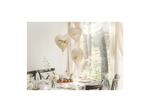 Hjerte folieballon, Love 35 cm