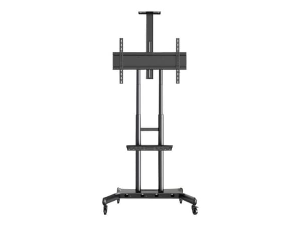 Multibrackets M Public Floorstand Basic 180 - Ställ - för platt panel/videokonferenssystem - svart - skärmstorlek: 55"-80"