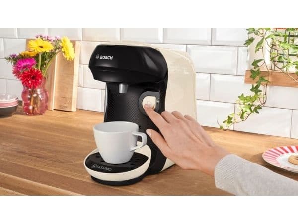 Bosch TASSIMO HAPPY TAS107E - Kaffemaskin - cream/black