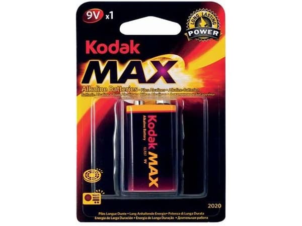 Kodak MAX - Batteri - Alkalisk