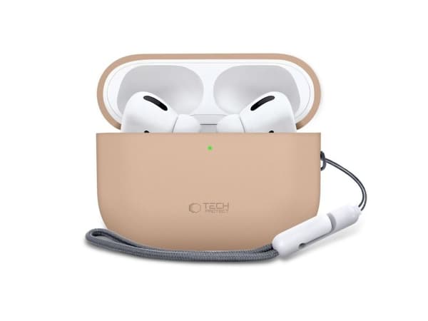 TECH-PROTECT silikonfodral Apple AirPods Pro 3 Caffe Latte