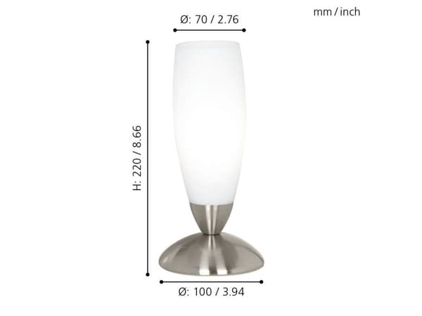 EGLO SLIM bordlampe BS