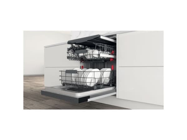 WHIRLPOOL WBC3C34PFX - Diskmaskin - Rostfritt stål