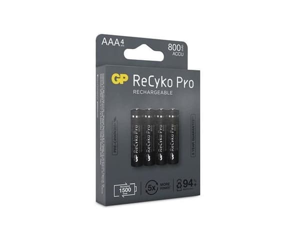 Batteri ReCyko Pro AAA 1,2 800 mAh 4stk