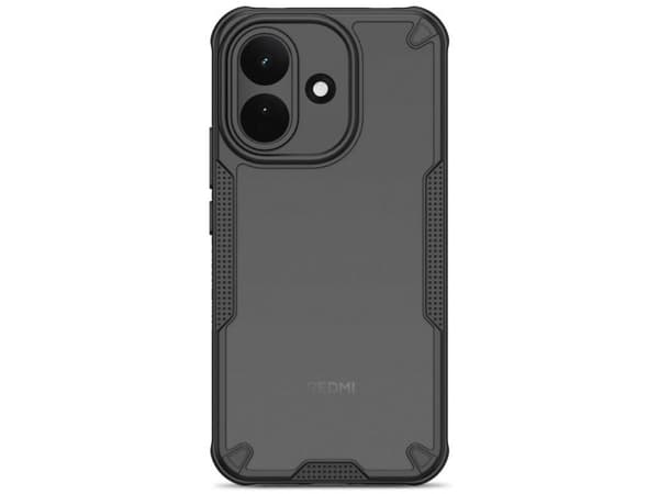 Tech-Protect Rugged Shield Case for Xiaomi Redmi Note 17 Pro 5G - Matte Black