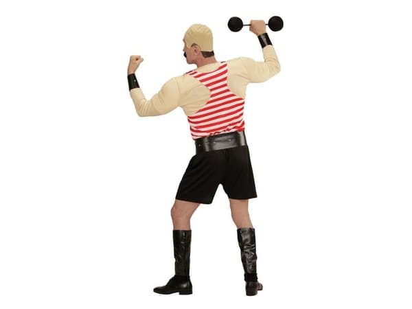 Stærk mand kostume