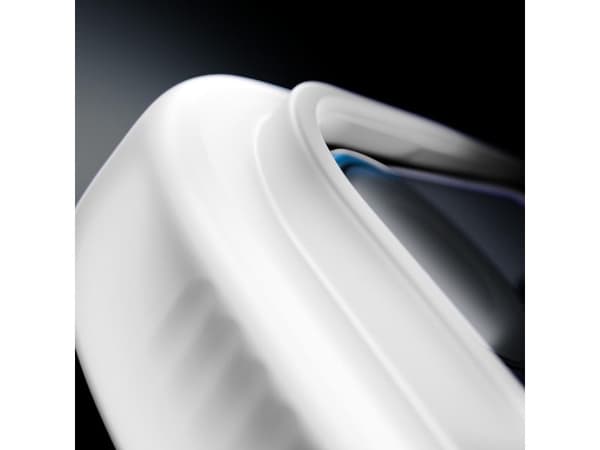 3mk Smoke MagCase för iPhone Air - vit-transparent