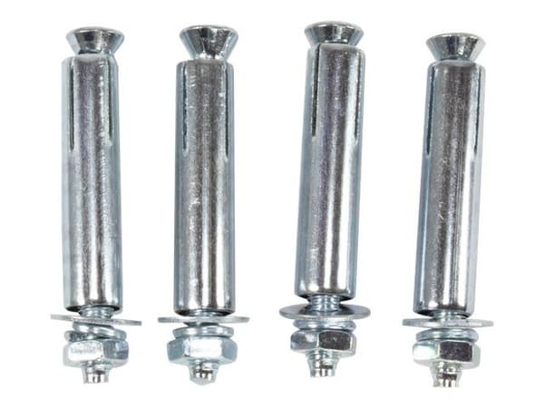 Inter-Tech - Fästessats (horisontell) - väggmontering - RAL 9005 - 3U - 19"