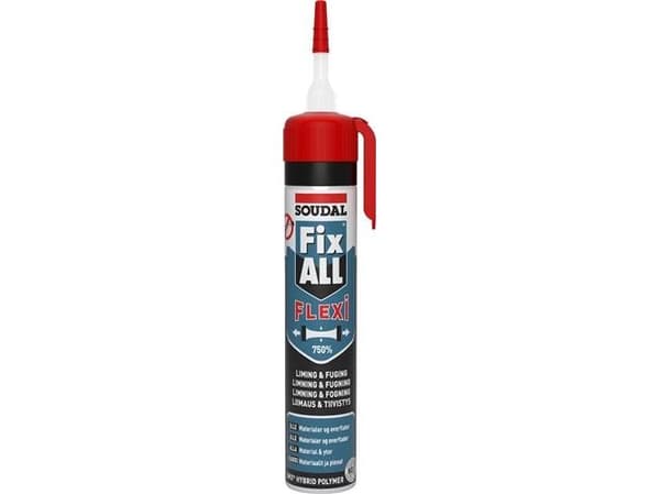 Soudal Fix All monterings-/reparationslim vit 200 ml