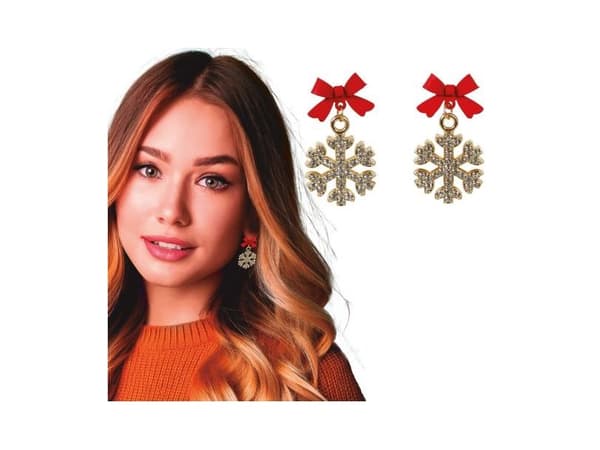 Snöflinga örhängen