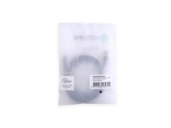 INFINITE (GRS) USB-C to USB-A  Cable 2m Black. Recycled