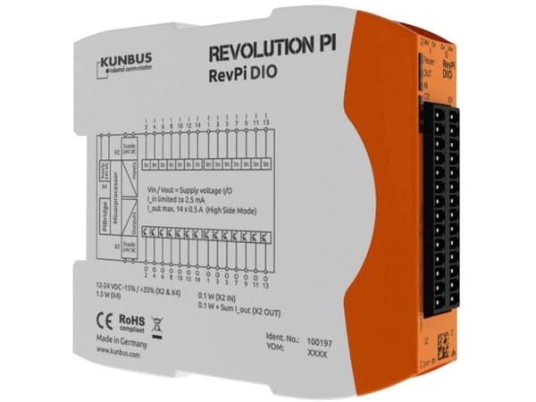 KUNBUS RevolutionPi DIO Digital & Analog I/O Modul (PR100197)