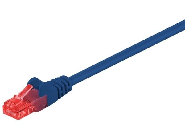 Goobay CAT 6-1500 UTP Blå 15m, 15m