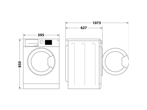 Whirlpoolin pesukone FFB 8258 BV FI $ $