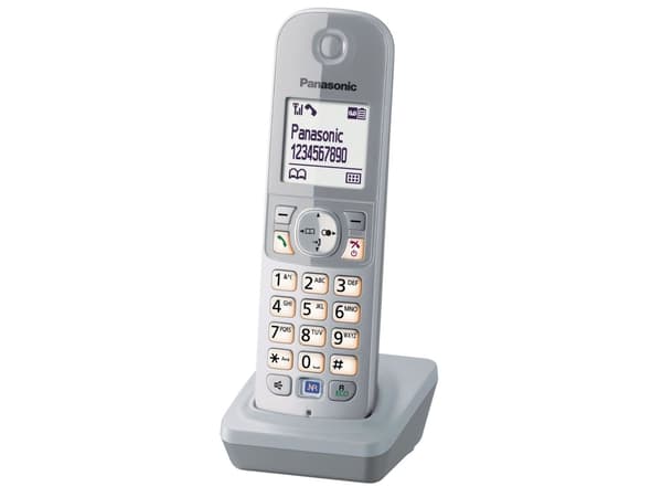 Panasonic KX-TGA681 - Trådlös förlängningshandenhet med nummerpresentation - DECT\GAP - silver