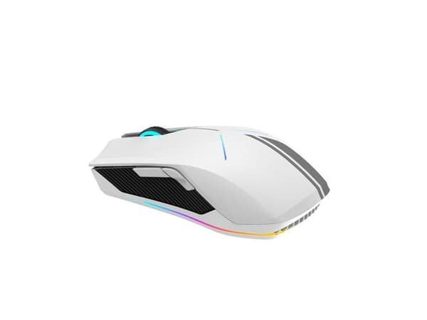 Machenike M721 Wireless Gaming Mouse 10000 DPI with RGB Backlight - White