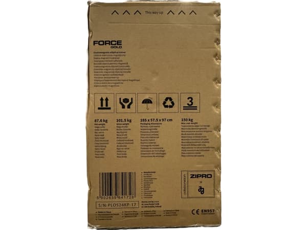 Zipro Force Gold elektromagnetisk elliptisk crosstrainer