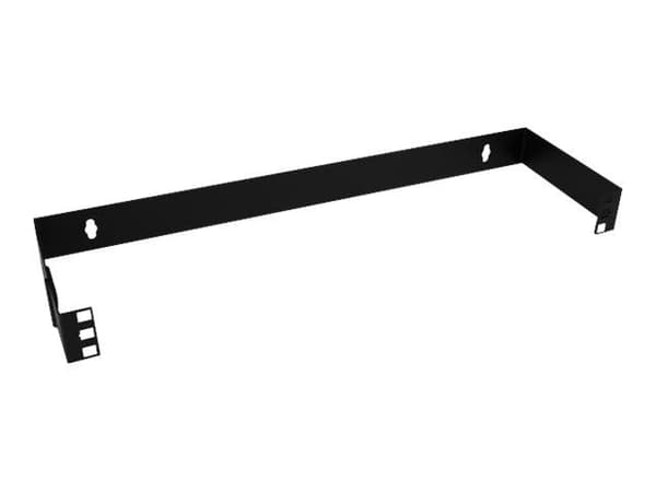 StarTech.com 1U Hinged Wall Mount Patch Panel Bracket - 4 inch Deep - 19" Patch Panel Swing Rack for Shallow Network Equipment- 17lbs (WALLMOUNTH1)...