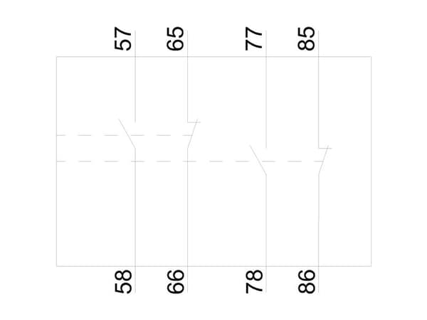Signalkontakt til 3RV2, 3RV2921-2M