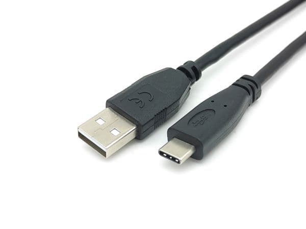 Equip 128885, 2 m, USB A, USB C, USB 2.0, 0,48 Gbit/s, Sort